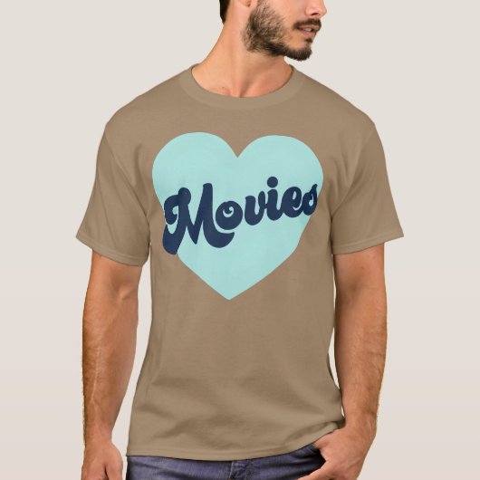 Ik hou van films jongen t-shirt (Voorkant)