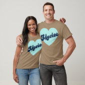 Ik hou van films jongen t-shirt (Unisex)