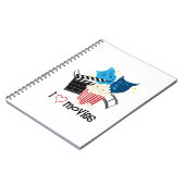 Ik hou van films notitieboek (Linkerzijde)