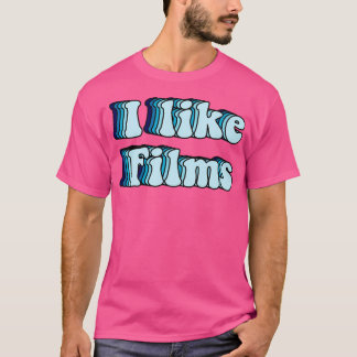 Ik hou van films t-shirt