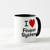 Ik hou van Finance Systems Accountant Manager Quot Mok (Voorkant rechts)