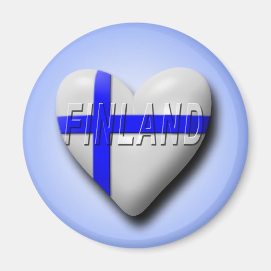 Ik hou van Finland Magneet (Voorkant)