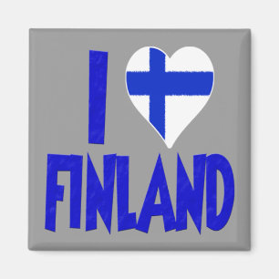 Ik hou van Finland Magneet