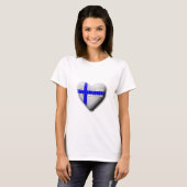 Ik hou van Finland T-shirt (Voorkant volledig)