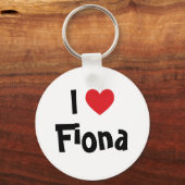 Ik hou van Fiona sleutelhanger (Voorkant)