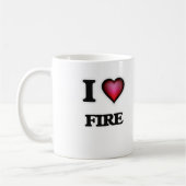Ik hou van Fire Koffiemok (Links)