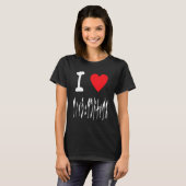Ik hou van Fish and Chips Japanse???????????? Vis T-shirt (Voorkant volledig)
