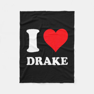 Ik hou van fleece deken
