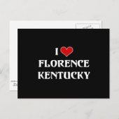 Ik hou van Florence, Kentucky Briefkaart (Voorkant / Achterkant)