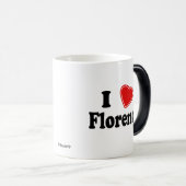 Ik hou van Florence Magische Mok (Voorkant rechts)
