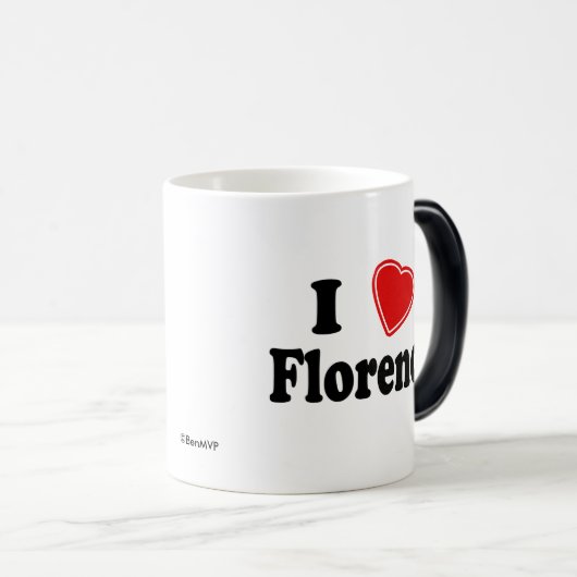 Ik hou van Florence Magische Mok (Voorkant rechts)