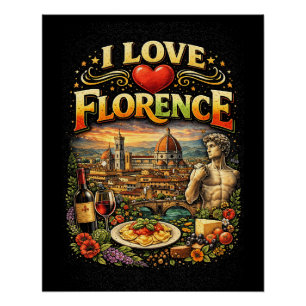 Ik hou van Florence Perfect Poster