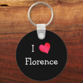 Ik hou van Florence Sleutelhanger (Voorkant)