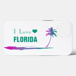 Ik hou van Florida Colorful Green Case-Mate iPhone Case