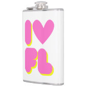 Ik hou van Florida Heupfles (Links)