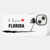 Ik hou van Florida iPhone Hoesje (Achterkant horizontaal)