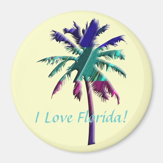 Ik hou van Florida! Magneet (Voorkant)
