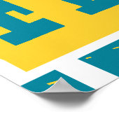 Ik hou van Florida - Pop kunst Poster (Hoek)