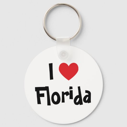 Ik hou van Florida Sleutelhanger (Voorkant)