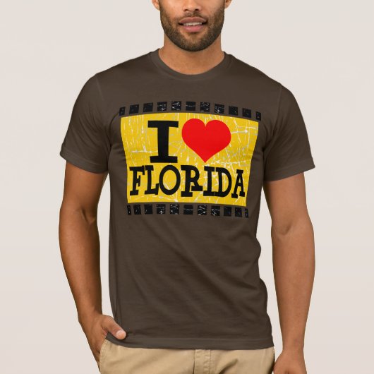 Ik hou van Florida T-shirt (Voorkant)