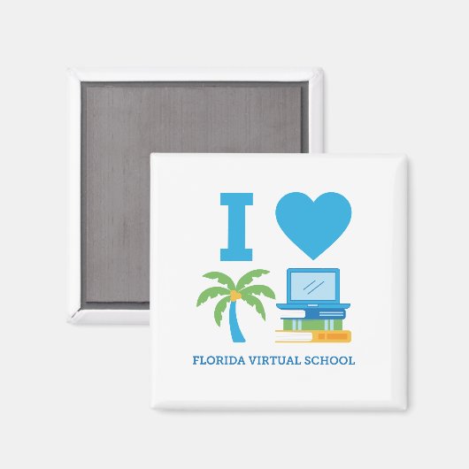 Ik hou van Florida Virtual School Magnet (Voorkant / Achterkant)