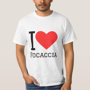 Ik hou van focaccia t-shirt