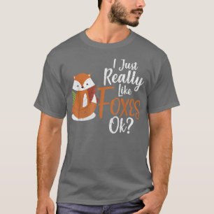 Ik hou van foes oké voor Lover Kawaii. T-shirt