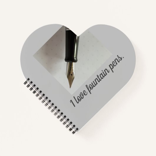 Ik hou van fonteinen notitieboek (Voorkant)