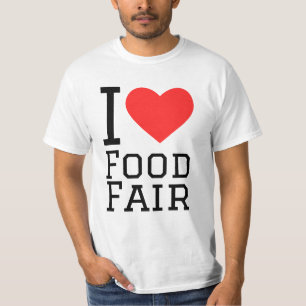 Ik hou van food fair t-shirt