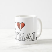 Ik hou van Football Koffiemok (Voorkant rechts)