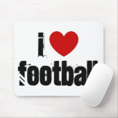 Ik hou van football muismat (Met muis)