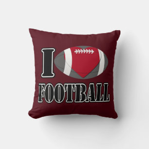 Ik hou van Football Pillow Kussen