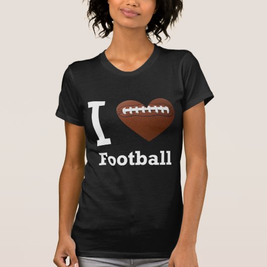 Ik hou van Football T-shirt (Voorkant)