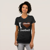 Ik hou van Football T-shirt (Voorkant volledig)