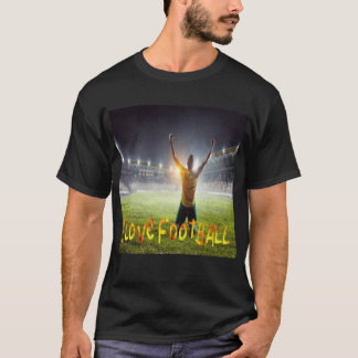 Ik hou van football "t shirt" t-shirt