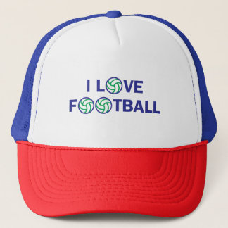 Ik hou van football trucker pet