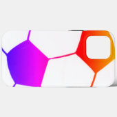 Ik hou van Football (voetbal) Case-Mate iPhone Case (Achterkant (horizontaal))