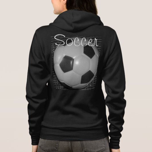 Ik hou van Football (voetbal) Hoodie (Achterkant)