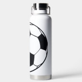 Ik hou van Football (voetbal) Waterfles (Achterkant)