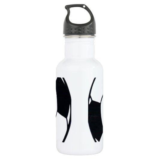 Ik hou van Football (voetbal) Waterfles (Achterkant)