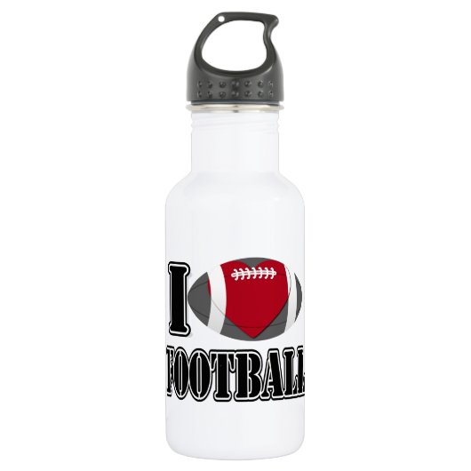 Ik hou van Football - Waterfles (Voorkant)