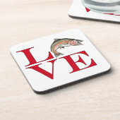 Ik hou van forel bier onderzetter (Linkerzijde)