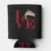 Ik hou van forel blikjeskoeler (Achterkant)