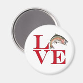 Ik hou van forel magneet (Voorkant / Achterkant)