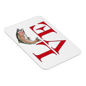 Ik hou van forel magneet (Rechterzijde)