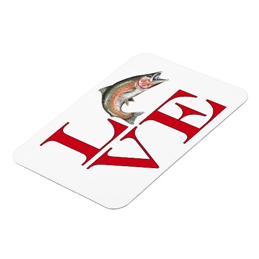 Ik hou van forel magneet (Linkerzijde)