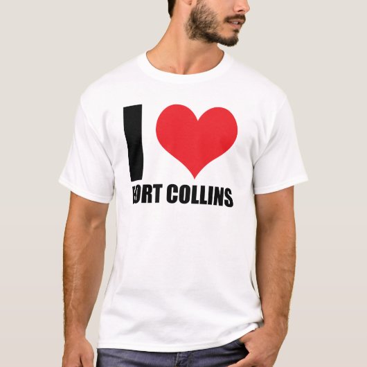 Ik hou van Fort Collins T-shirt (Voorkant)