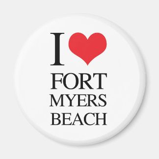 Ik hou van fort Myers Beach Magneet