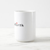 Ik hou van Fort Worth Koffiemok (Center)