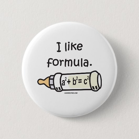 Ik hou van Forumla Ronde Button 5,7 Cm (Voorkant)